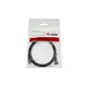 EQUIP 128892 USB 2.0 C auf C 90° abgewinkeltes Kabel 2m Schwarz