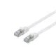 EQUIP 607614 Cat.6A U/FTP Flat Patchkabel, 5m, Weiß