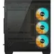 Gigabyte AORUS C500 Panoramic Stealth Midi Tower Gaming Gehäuse mit Glasseitenfenster