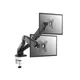 EQUIP 650121 17"-32" Zweifach Gasfeder Monitor/LCD-Tischhalterung