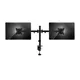 EQUIP 650152 13"-27" Bewegliche Dual Monitor/LCD-Tischhalterung