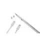 Tucano UTILITY 2 Stylus Stift Pencil für alle Apple iPads silber
