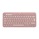 Logitech Pebble Keys 2 K380S Rosa - Minimalistische kabellose Tastatur