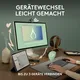 Logitech Pebble Keys 2 K380S Rosa - Minimalistische kabellose Tastatur