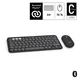 Logitech Pebble 2 Combo for Mac Graphite - Slim Bluetooth®-Tastatur und -Maus für Mac