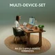 Logitech Pebble 2 Combo for Mac Graphite - Slim Bluetooth®-Tastatur und -Maus für Mac