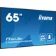 iiyama ProLite LH6565UHSB-B1 163,9cm (65") 4K UHD Signage Monitor DP/HDMI/RJ45
