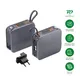 4smarts 3in1 Hybrid Charger Lucid Powerbank 10000mAh 20W silber