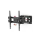 Hama TV-Wandhalterung, schwenkbar, neigbar, ausziehbar, 165 cm (65") bis 40 kg, 220830, Schwarz