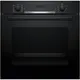 Bosch HBA514BB3 Serie 4 Einbaubackofen, 71 l Volumen, bis 275 °C