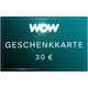 WOW Geschenkkarte 30 EUR DE