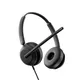 EPOS IMPACT 760 Stereo-Headset - UC-Version, USB-C/-A inkl. Inline-Controller, BrainAdapt™-Technologie, EPOS AI™, Ideal für Call Centers