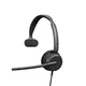 EPOS IMPACT 430 Mono-Headset - UC-Version, USB-C/-A, EPOS ActiveGard®-Technologie, Einseitiges Busylight, Lift-to-Mute Funktion, Stummschalt-LED am Mikrofon