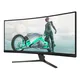 Philips Evnia 34M2C3500L 34 Zoll UWQHD Curved Fast VA LED 21:9 180 Hz Gaming Monitor