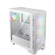 MSI MAG Forge 320R Gaming PC Gehäuse Midi-Tower Weiß Seitenfenster