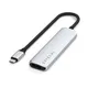 Satechi USB-C 4-in-1 Slim Multiport Adapter 4K Silber