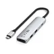 Satechi USB-C 4-in-1 Slim Multiport Adapter 4K Silber