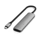 Satechi USB-C 4-in-1 Slim Multiport Adapter 4K Space Grau