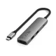 Satechi USB-C 4-in-1 Slim Multiport Adapter 4K Space Grau