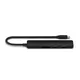 Satechi USB-C 6-in-1 Slim Multiport Adapter Schwarz