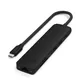 Satechi USB-C 7-in-1 Slim Multiport Adapter mit Ethernet Schwarz