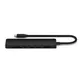 Satechi USB-C 7-in-1 Slim Multiport Adapter mit Ethernet Schwarz