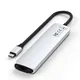 Satechi USB-C 7-in-1 Slim Multiport Adapter mit Ethernet Silber