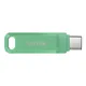 SanDisk Ultra Dual Drive Go 128 GB USB 3.1 Type-C / USB-A Stick Grün