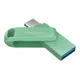 SanDisk Ultra Dual Drive Go 128 GB USB 3.1 Type-C / USB-A Stick Grün