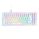 NZXT Function Elite MiniTKL Gaming Tastatur White ARGB