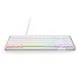 NZXT Function Elite MiniTKL Gaming Tastatur White ARGB