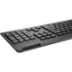 HP Business-Slim-Smart Card-Tastatur Schwarz - USB-A, integriertes Smart-Card-Lesegerät