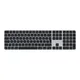 Apple Magic Keyboard mit Touch ID und Ziffernblock Schwarz MXK83Z/A engl. International Layout