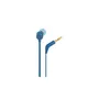 JBL T110 blau - In Ear-Kopfhörer mit Mikrofon