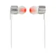 JBL T210 grau - In Ear-Kopfhörer mit Mikrofon