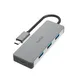 Hama 00200105 USB-C-Hub, Multiport, 4 Ports USB-A