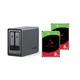 UGREEN NASync DXP2800 NAS System 2-Bay 16TB inkl. 2x Seagate IronWolf ST8000VN004 8 TB