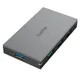 Hama 00200115 USB-Hub, 4 Ports, USB 3.0, 5 Gbit/s, Schnellladen, inkl. Kabel und Netzteil