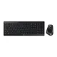 Cherry STREAM Desktop Comport Schwarz - Ergonomische Tastatur-Maus-Combo, USB-Dongle, USB-A, AES-128, 4.000 dpi, Cherry SX Scherenmechanik