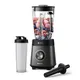 Philips HR3041/00 Standmixer 1.200W 2l-Glas variable Geschwindigkeit schwarz
