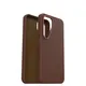 OtterBox Symmetry Cactus Leather Case für Samsung Galaxy S25 Rich Adove - brown