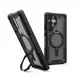 UAG Urban Armor Gear Plasma XTE Kickstand Case mit Magnet-Modul Samsung Galaxy S25 Ultra schwarz/orange