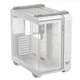 ASUS TUF Gaming GT502 Horizon Weiß ATX Midi-Tower Gaming Gehäuse mit Glasfenster
