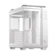 ASUS TUF Gaming GT502 Horizon Weiß ATX Midi-Tower Gaming Gehäuse mit Glasfenster