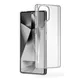 Hama 00080577 Handyhülle Always Clear für Samsung Galaxy S25 Ultra, Transparent