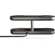 Zens Aluminium Series Quattro Wireless Charger Pro 4 mit Netzteil 65W Qi2 schwarz