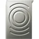 Bosch WGB2560X1 Serie 8 Waschmaschine Frontlader, 10 kg, 1600 U/min. Silber-inox