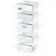 Bosch GSN51AWCV Serie 6 Freistehender Gefrierschrank