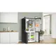 Bosch KFI96AXEA Serie 6 Multi Door Freistehende Kühl-Gefrier-Kombination