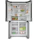 Bosch KFN96VPEA Serie 4 Multi Door Freistehende Kühl-Gefrier-Kombination